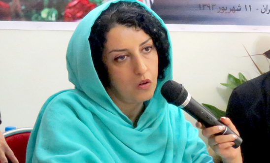 Chair of Iran's Centre for Human Rights Defenders (CHRD), Narges Mohammadi is a longstanding human rights activist who has been repeatedly detained for her work. 