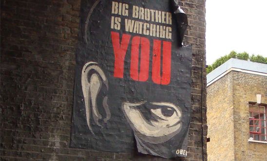 'Big Brother is watching you' poster