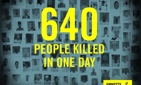 640 people killed in one day 640 people killed in one day