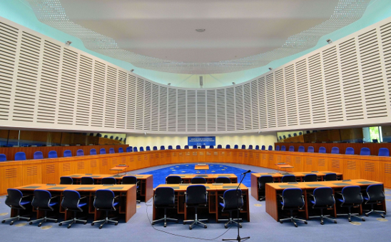 Courtroom of the European Court of Human Rights