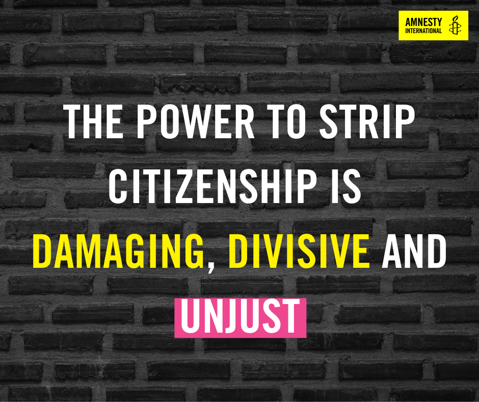 How the government plan to secretly strip people of their citizenship