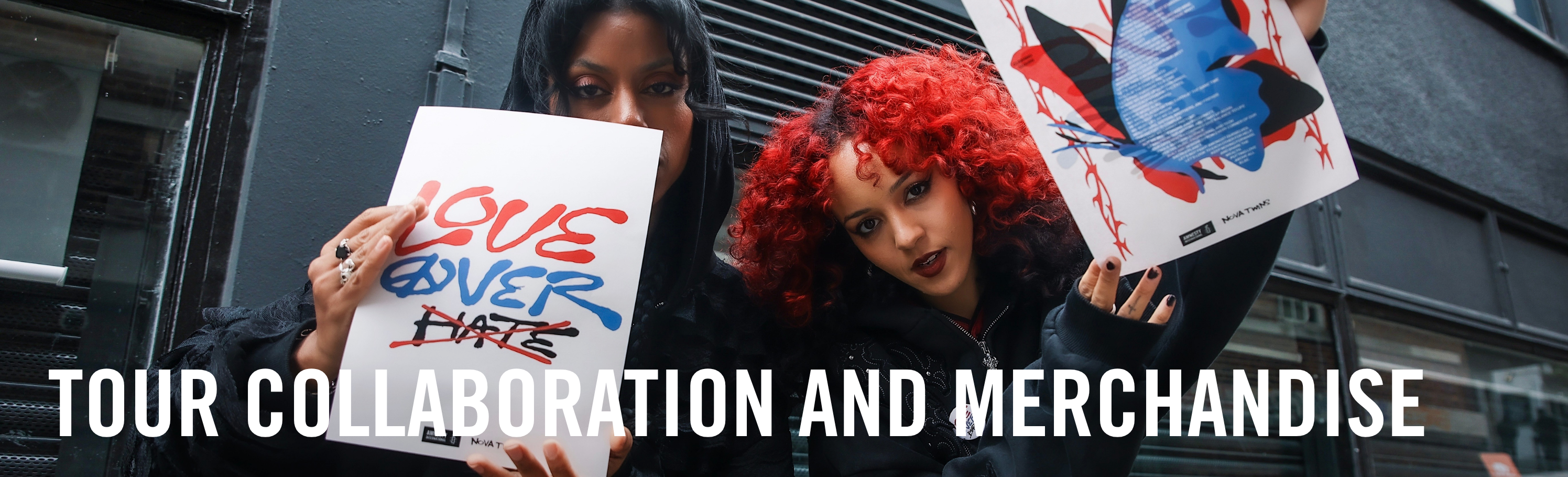 TOUR COLLABORATION AND MERCHANDISE