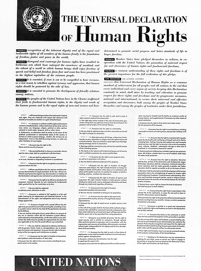 define human rights education according to udhr
