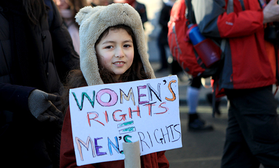 Women's March, London