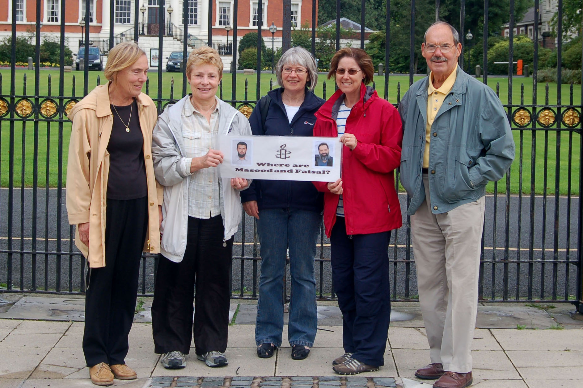 Warrington Amnesty International UK group members 