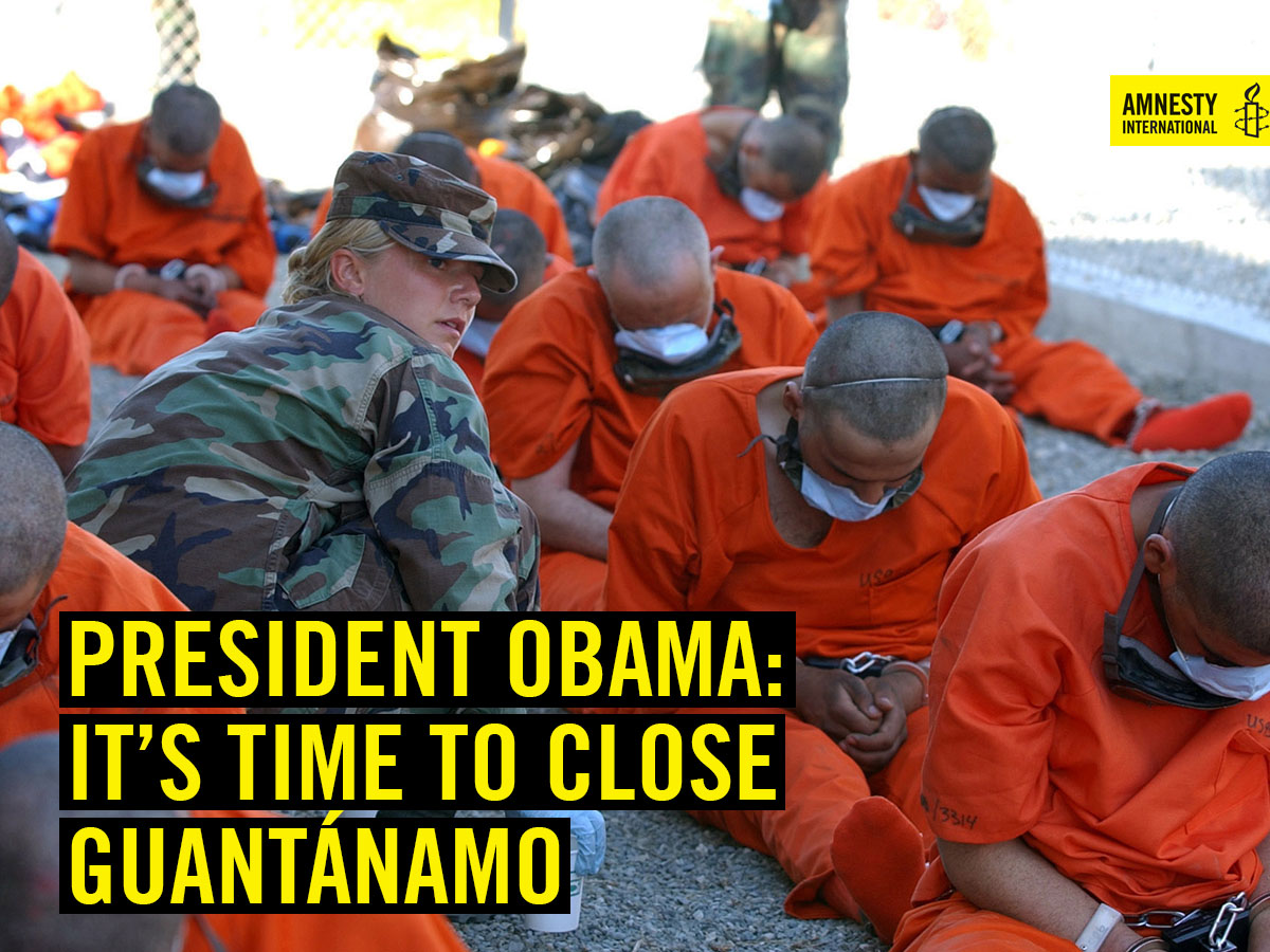 Our final plea to Obama to close Guantánamo | Amnesty International UK