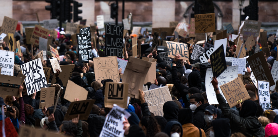 BLM protest in London