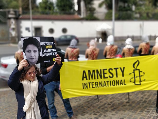 Free Nasrin protest Free Nasrin protest