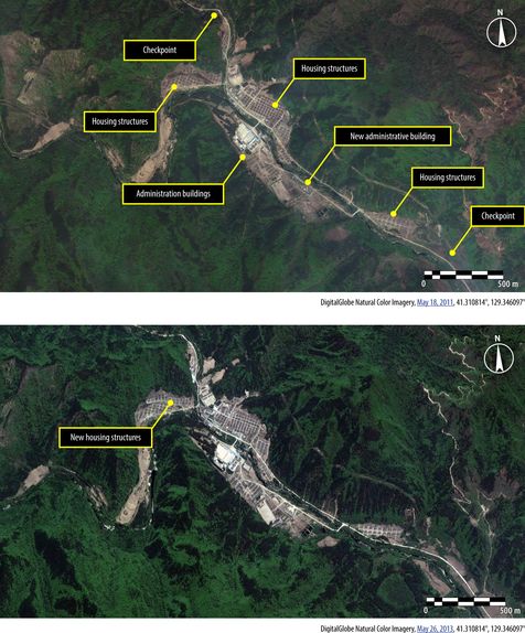 Margie Lyons Buzz: North Korea Prison Camps Satellite Images