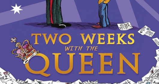 Two Weeks With The Queen book cover Two Weeks With The Queen book cover