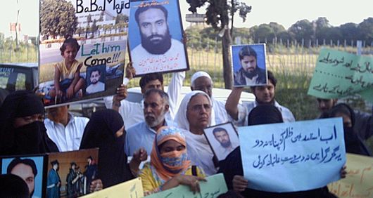 Protests against enforced disappearances, Pakistan