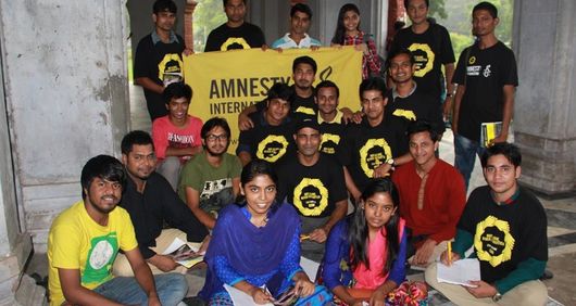 Activists in Dhaka, Bangladesh Activists in Dhaka, Bangladesh