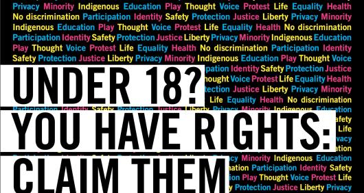 Know your Rights poster Know your Rights poster