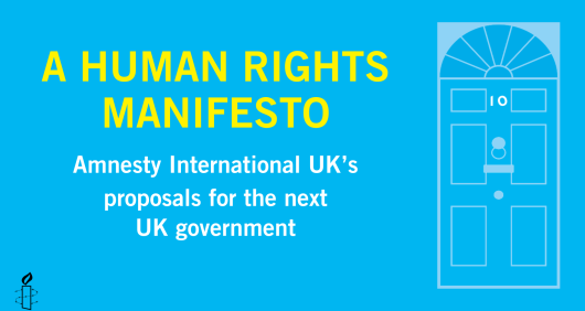 An image with the door to Number 10 Downing Street with words that say Human Rights Manifesto An image with the door to Number 10 Downing Street with words that say Human Rights Manifesto