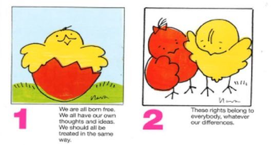 These rights are our rights poster These rights are our rights poster