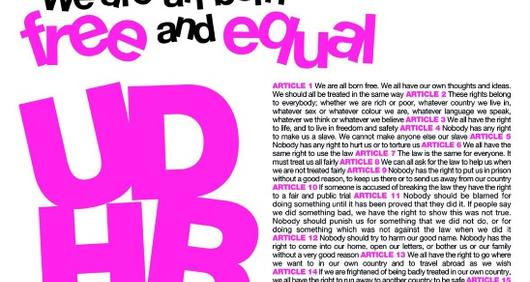 Universal Declaration of Human Rights poster Universal Declaration of Human Rights poster