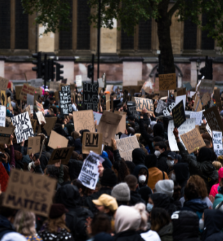 BLM protest in London