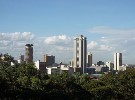 Nairobi skyline