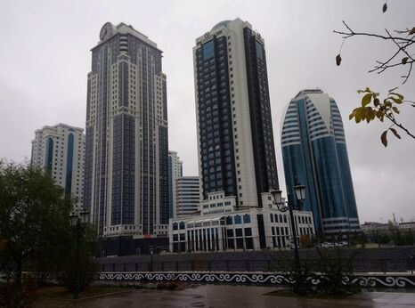 Skyscrapers in Grozny