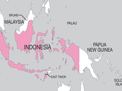 Indonesia map