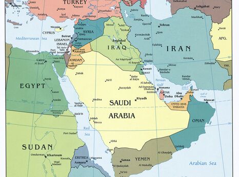 Middle East Map