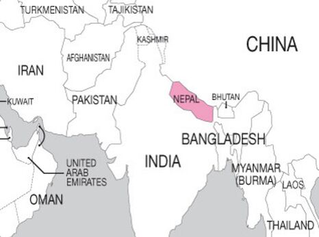 Nepal Map