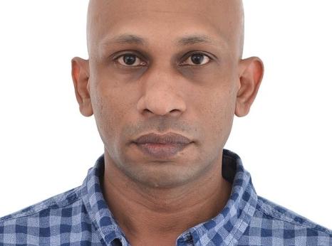 Maldivian activist Rusthum Mujuthaba (c) Private
