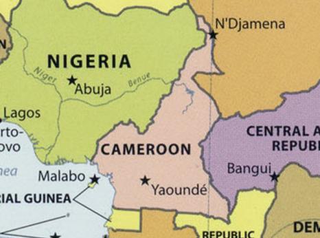 Map Cameroon