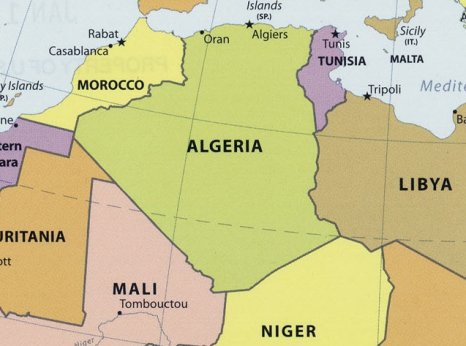 Algeria Map
