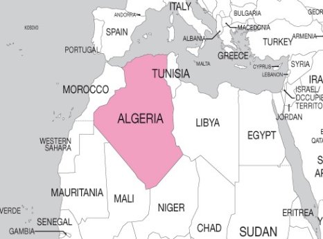 Algeria Map