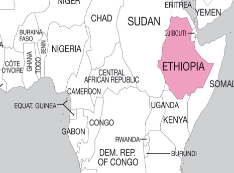 Ethiopia Map