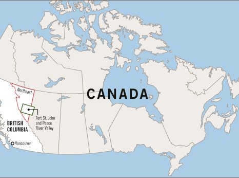 Map of Canada