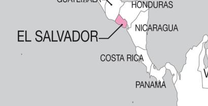 Map of El Salvador