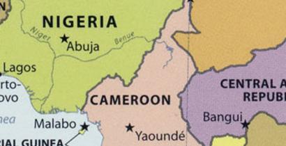 Map Cameroon