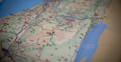 Israel / Occupied Palestinian Territories Map 