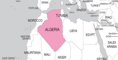 Algeria Map
