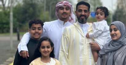 Photo of Fahd Ezzi Mohammed Ramadhan and his Family