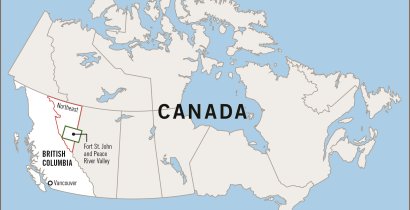 Map of Canada
