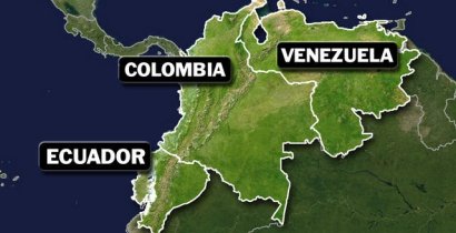 Map of Colombia