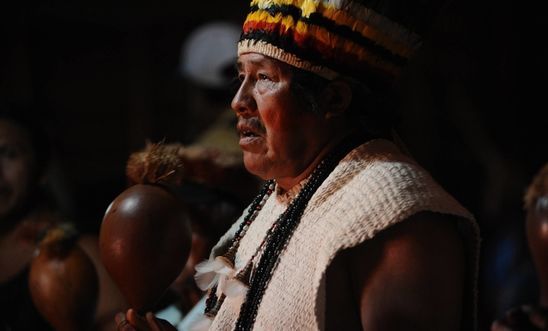 Indigenous People Guarani-Kaiowá, in the Brazilian state of Mato Grosso do Sul 