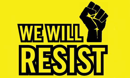 We will resist