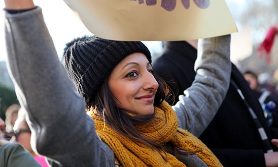 Women's March, London