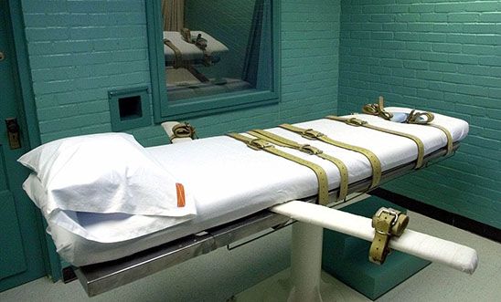 Execution gurney Execution gurney