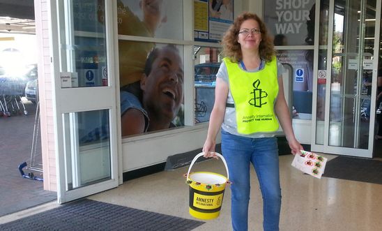 Collecting at Tesco Altrincham Friday 4 August 2017