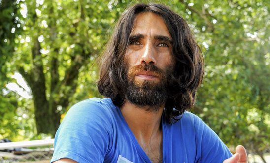 Iranian journalist and human rights activist Behrouz Boochani