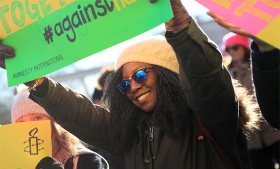 Women's March, London