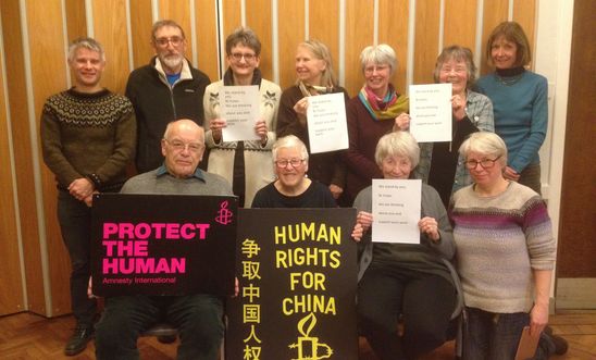 Members of Chipping Norton Amnesty Group Members of Chipping Norton Amnesty Group