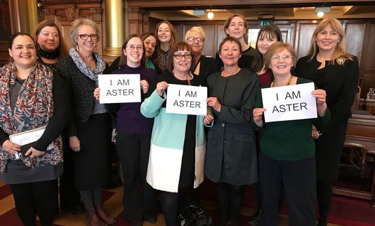 Women Edinburgh Councillors in solidarity