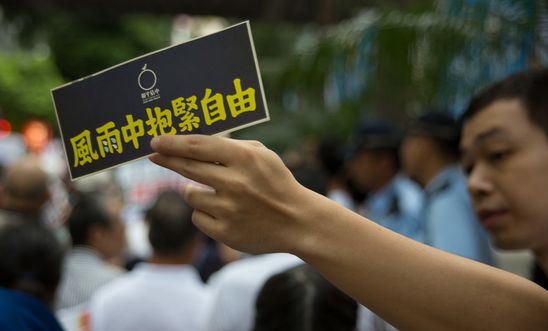 Hong Kong pro-democracy march, July 2014