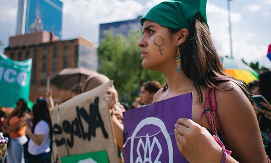 Argentina abortion protester